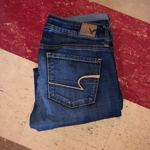 American Eagle Super-Stretch Skinny Jean Med Wash